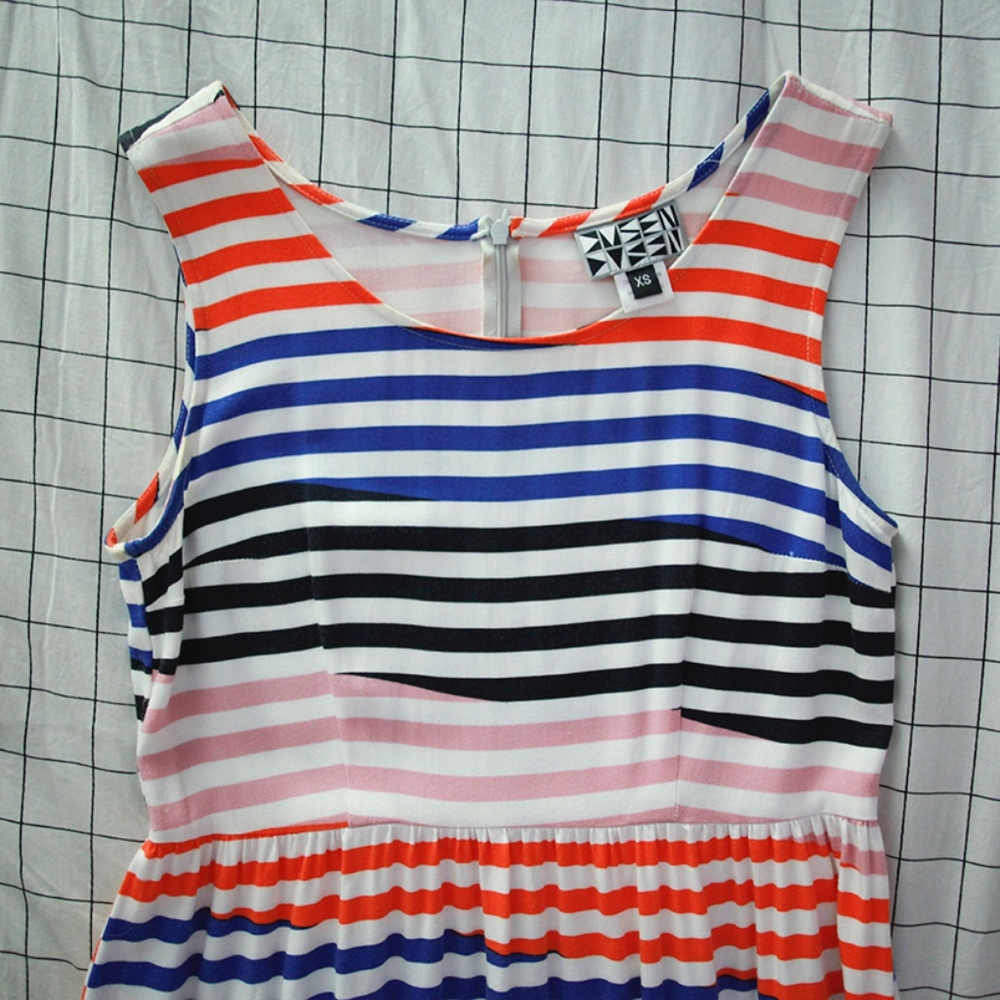 Dusen Dusen x Anthropologie Striped Midi Dress - Picture 5 of 7